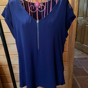 Royal Blue Takara blouse